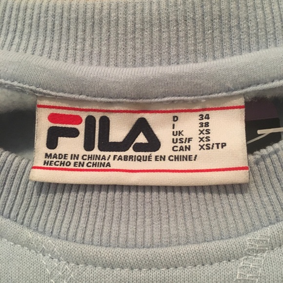 Women’s Fila Sweatshirt with Graphics Size XS - Picture 3 of 8
